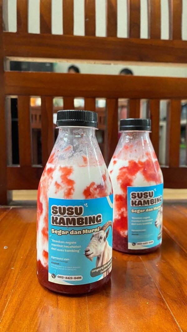 Susu Kambing Rasa Strowberry